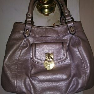 Lavender Metallic Juicy Couture Mini Handbag